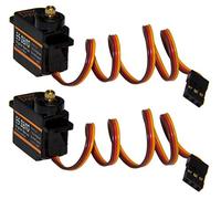 Adapter Universe 2X Emax ES08MD RC Servo Engrenages Micro Servo 12g 0,08s 2,4kg