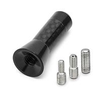 Adapter Universe Antenne de toit universelle 3,5 cm courte pour voiture, design carbone