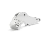 Adapteur de Bracket de Disque de freinage de 320mm Compatible avec YZ125 WR125 WR250F YZ250 YZ250F WR400F YZ400F WR426F YZ426F WR450F YZ450F Motos(Silver)