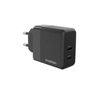 imoshion Adapteur secteur - Chargeur - 2x USB-C - Power Delivery - 40W - Noir