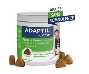 Adaptil Chew Bouchées Moelleuses Et Délicieuses Pour Chiens 30 Pièces
