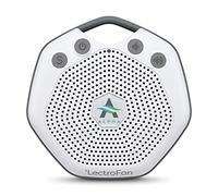 Adaptive Sound Technologies LectroFan Alpha Machine à bruit blanc portable rechargeable pour berceau, poussette, siège auto et plus encore - 7 sons sans boucle - pour voyage, chambre à coucher, crèche