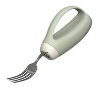Adaptive Utensils Set, Anti Shake Weak Grip, Eating Aid Tools, Ergonomic Hand Support Cutlery, Elderly Rehabilitation Dining Assist, for Home Kitchen Hospital Recovery Meal Assistance Use 4.92 Inches