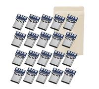 Adaptout 20X connecteurs 24 Broches Femelle a souder USB C 3.1 Carte PCB