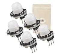 ADAPTOUT SR602 X5 Détecteur de Mouvement Infrarouge a souder Haute sensibilité pour Arduino Raspberry pi