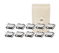 ADAPTOUT X10 T2 Micro Prise USB 2.0 Femelle PCB Board a souder 5 pins Chargeur Piece de Rechange