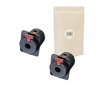 Adaptout X2 Embase Connecteur Femelle Prise Gros Jack 6.35mm Stereo 100% Metal avec Verrouillage a Souder pour Enceinte Ampli Caisson Audio MARQUE FRANÇAISE