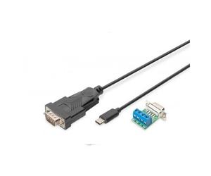 ADAPTUSB TYPE C VERS SERIE DB9M 1M RS485 FTDI CHIPSET DA-70168