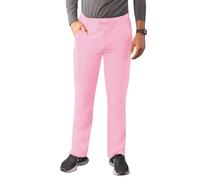 Adar Addition Gommage Hommes - Maigrir Jambe Cargaison Cordon de Serrage Gommage Pantalon - A6106 - Soft Pink - S