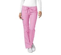Adar Universal Pantalon Médical Femme - Pantalon Coupe Droite avec Cordon - 510 - Sherbet - L