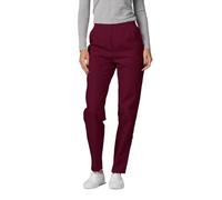Adar Universal Pantalon Médical Femme - Pantalon Fonctionnel Cargo Fuselé - 503 - Burgundy - S