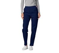 Adar Universal Pantalon Médical Femme - Pantalon Fonctionnel Cargo Fuselé - 503 - Navy - L