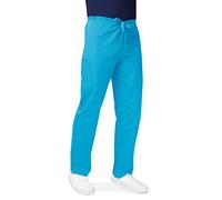 Adar Universal Pantalon Médical Unisexe - Pantalon Fuselé avec Cordon - 504 - Turquoise - 5X