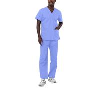 Adar Universal Tenue Médicale Unisexe - Ensemble avec Cordon - 701 - Ceil Blue - M