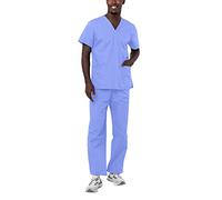 Adar Universal Tenue Médicale Unisexe - Ensemble avec Cordon - 701 - Ceil Blue - S