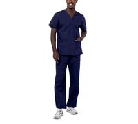 Adar Universal Tenue Médicale Unisexe - Ensemble avec Cordon - 701 - Navy - 4X