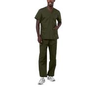 Adar Universal Tenue Médicale Unisexe - Ensemble avec Cordon - 701 - Olive - S