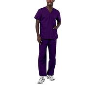 Adar Universal Tenue Médicale Unisexe - Ensemble avec Cordon - 701 - Purple - S