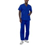 Adar Universal Tenue Médicale Unisexe - Ensemble avec Cordon - 701 - Royal Blue - XS