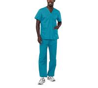 Adar Universal Tenue Médicale Unisexe - Ensemble avec Cordon - 701 - Teal Blue - M