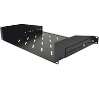 Adastra Étagère de Support ventilée pour Serveur 2U | 450 mm 2U Peu Profonde