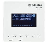 Adastra | Mini amplificateur mural stéréo numérique 30 W | Bluetooth USB/MicroSD FM Tuner Media Player