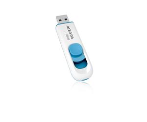 ADATA 64GB C008 lecteur USB flash 64 Go USB Type-A 2.0 Bleu, Blanc