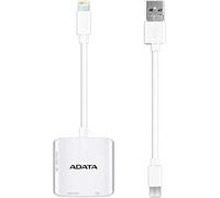 ADATA Lecteur de carte AI910 Lightning Card Reader Plus - Lightning/USB 2.0 - SD/microSD (SDHC/SDXC)