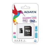 ADATA AUSDH32GUICL10-RA1 Premier Carte mémoire MicroSDHC avec adaptateur - 32 Go