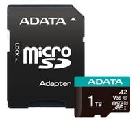 ADATA AUSDX1TUI3V30SA2-RA1 mémoire flash 1 To MicroSDXC UHS-I Classe 10, Carte mémoire