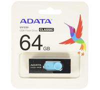 ADATA AUV220-64G-RBKBL UV220 Clé USB 2.0 64 Go Noir/Bleu