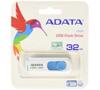 ADATA C008 32GB USB 2.0 Retractable Capless Flash Drive, White (AC008-32G-RWE) 3