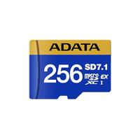 ADATA Carte microSDXC SD7.1 Express Premier Extreme pour Nintendo Switch 2, PCIe Gen3 x1/U3/C10/V30, jusqu'à 800/700 Mo/s, enregistrement vidéo 4K, compatible avec ASUS ROG Ally (UD256GEX3L1-C) 256 Go