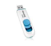 ADATA Classic Series C008 - Clé USB - 64 Go - USB 2.0 - blanc, bleu