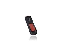 ADATA Classic Series C008 - Clé USB - 64 Go - USB 2.0 - noir, rouge