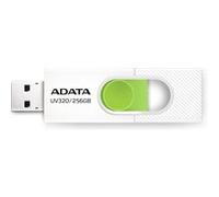 ADATA Clé USB 3.2 UV320 - 256Go (Blanc/Vert) G