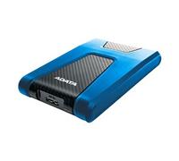 ADATA DashDrive Durable HD650 - Disque dur - 2 To - externe (portable) - 2.5" - USB 3.1 - AES 256 bits - bleu Bleu