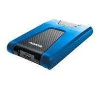 ADATA DashDrive Durable HD650 - Disque dur - 2 To - externe (portable) - 2.5" - USB 3.1 - AES 256 bits - bleu Bleu G