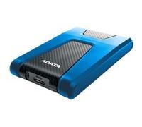 ADATA Disque dur externe portable DashDrive Durable HD650 2 To USB 3.1 AES 256 bits Bleu