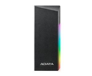 ADATA EC700G Boîtier Externe SSD NVMe Portable (M.2 PCIe/SATA,USB 3.2 Gen 2 Type-C à 10 Gbps, USB-C vers C et USB-C vers A, Format PCIe 2280/2260/2242/2230 M Key/B+M Key)