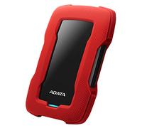 ADATA HD330 Disque Dur Externe 2000 Go, USB 3.2 Gen1, Rouge, Disque Dur Externe pour PC/Mac/PS4/XBOX/PS5, Résistant aux Chocs