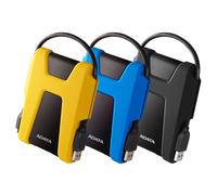ADATA HD680 - Disque dur - chiffré - 2 To - externe (portable) - USB 3.1 - AES 256 bits - noir Noir, Noir