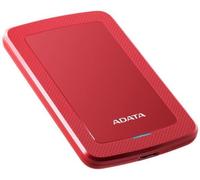 ADATA HDD Ext HV300 2TB Red 2000Go Rouge Disque Dur Externe - Disques durs externes (2000 Go, 2.5", 3.0 (3.1 Gen 1), Alimenté par Port USB, Rouge)