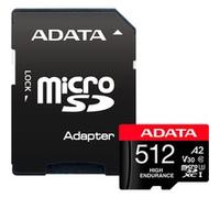 ADATA High Endurance 512 Go MicroSDXC UHS-I Classe 10, Carte mémoire