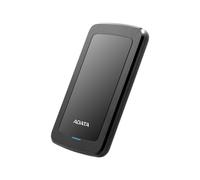 ADATA HV300 - Disque dur - 1 To - externe (portable) - USB 3.1 - AES 256 bits - noir