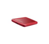 ADATA HV300 - Disque dur - 1 To - externe (portable) - USB 3.1 - AES 256 bits - rouge