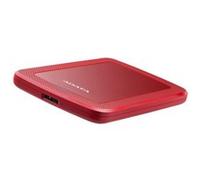 Disque dur externe portable ADATA HV300 - 1 To - USB 3.1 - AES 256 bits - Rouge