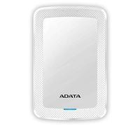 ADATA HV300 - Disque dur - 1 To - externe (portable) - USB 3.1 - AES 256 bits - blanc Blanc G