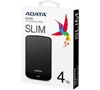 ADATA HV320 - Disque dur - 4 To - externe (portable) - USB 3.1 - noir Noir, Noir G