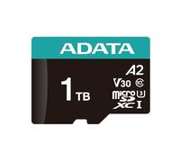 ADATA AUSDX1TUI3V30SA2-RA1 mémoire flash 1 To MicroSDXC UHS-I Classe 10, Carte mémoire